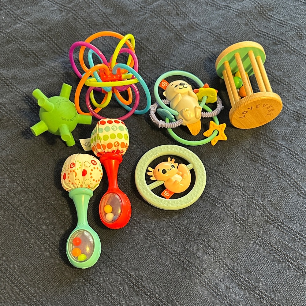 Lovevery + Fisher Price Baby Toy Set